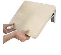 Escritorio plegable de pared compacto de madera, multifuncional, para bricolaje, mesa de computadora, banco de trabajo, 80 x 41 cm, soluciones de oficina para ahorrar espacio