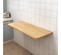 Escritorio plegable de pared, mesa plegable que ahorra espacio para garaje, cobertizo, oficina en casa, cocina, lavandería, bar en casa, comedor