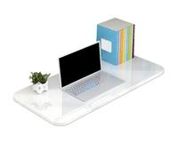 Escritorio plegable de pared para ahorrar espacio, mesa plegable para oficina en casa, estación de trabajo compacta, 50 x 90 cm, ideal para apartamentos pequeños y áreas de estudio