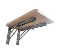 Escritorio plegable de pared para ordenador, banco de trabajo de madera para oficina en casa, compacto, 60 x 40 cm, diseño multifunción, perfecto para espacios pequeños