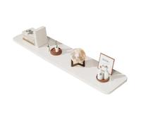 Escritorio plegable de pared que ahorra espacio, mesa de escritura para el hogar, oficina, comedor, balcón, dormitorio, baño, cocina, color blanco (90 x 40 cm)