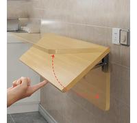 Escritorio plegable de pared, resistente, altura ajustable con estante integrado, escritorio compacto que ahorra espacio para TV, hogar, oficina, estudio y banco de trabajo.