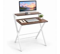 Escritorio plegable mesa de trabajo PC con soporte para monitor