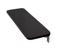 Escritorio plegable montado en la pared: estación de trabajo resistente que ahorra espacio con hojas desplegables, diseño de madera flotante, ideal para habitaciones pequeñas, apartamentos y estudios