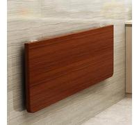 Escritorio plegable montado en la pared, mesa de madera con hojas colgantes para cocina, comedor, oficina en casa o lavandería, estación de trabajo compacta para computadora, diseño de caballete que