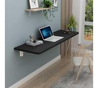 Escritorio plegable montado en la pared, mesa flotante que ahorra espacio para escribir y trabajar, perfecto para espacios pequeños, dormitorio, oficina en casa, balcón y sala de estudio