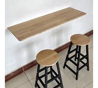 Escritorio plegable montado en la pared para ahorrar espacio, mesa de comedor compacta y estación de trabajo de oficina en casa para espacios pequeños, lavandería, barra de desayuno (80 x 20 pulgadas)