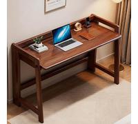 Escritorio plegable para computadora con superficie resistente al agua y a los arañazos, gran espacio para las piernas para espacios pequeños en hogares y oficinas