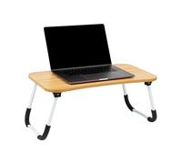 Escritorio port til Mind Reader con bandeja para cama, patas plegables, mesa de sof , MDF, 59 cm de largo x 35 cm de ancho x 26 cm de alto, color