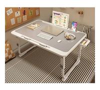 Escritorio Portátil Compacto For Computadora Portátil, Escritorio Plegable For Computadora Portátil For Cama,Altura Ajustable,Ideal For Trabajar,Leer,Escribir,Cenar(Style D)