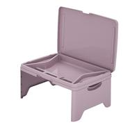 Escritorio portátil para cama, plegable, multifunción, bandeja portátil para asiento de coche, mesa plegable ligera para laptop, sofá cama para escribir, comer, trabajo, estudio, uso en la oficina