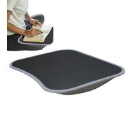 Escritorio portátil para laptop con cojín suave, bandeja acolchada para laptop con asa para trabajar y jugar en el sofá, mesa de cama ajustable para mayor comodidad y comodidad