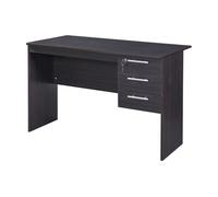 Escritorio ragunda con 3 cajones aglomerado 120x59x75cm - efecto madera [en.casa] 59 cm