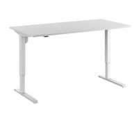 Escritorio Venla, de altura regulable eléctricamente eurokraft basic, recto