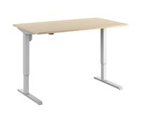 Escritorio Venla, de altura regulable eléctricamente eurokraft basic, recto