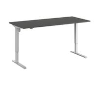 Escritorio Venla, de altura regulable eléctricamente eurokraft basic, recto