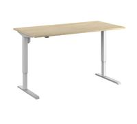 Escritorio Venla, de altura regulable eléctricamente eurokraft basic, recto
