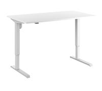 Escritorio Venla, de altura regulable eléctricamente eurokraft basic, recto