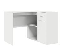 Escritorio vidaXL Dijon Esquinero Blanco 75x102x50 cm