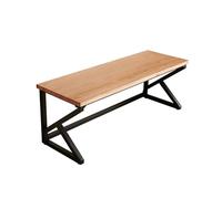 Escritorios para Computadora Escritorio for computadora de madera maciza, escritorio for el hogar, mesa doble for deportes electrónicos, largo, estudio for dormitorio, banco trabajo Mesa de Centro