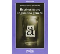 Escritos de linguística general (SIN COLECCION)