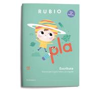ESCRITURA CON LETRA DE IMPRENTA +6 AÑOS A4 RUBIO | Aa. Vv.
