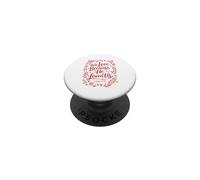 Escritura Cristiana Que Amamos Porque él Nos amó PopSockets PopGrip Adhesivo
