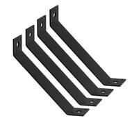 Escuadra Angular Resistente 4 piezas conector en esquina para estantería | Escuadras Angulares Reforzadas a 45 Grados Para Apartamento Garaje Salón Exhibición En Tienda Hogar Carpintería Muebles P