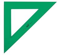 ESCUADRA CRISTAL VERDE SAFTA 30CM