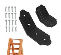 Escuadra De 45 Grados | Kit De 4 Piezas De Herramientas De Construcción De Alta Resistencia - Montaje Para Soporte De Estante De Esquina De Madera - Para Estanterías Muebles Construcción Mejoras Del H