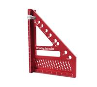 Escuadra de carpintero 3D - 22.5-90 grados triangular para carpintería, para papá, marido, hombres, ingeniero, carpintero, construcción, taller, trabajo en casa