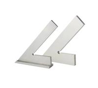 Escuadra de carpintero con borde de 45 grados, escuadra metálica, regla angular, herientas for trabajar la madera, calibre de acero al carbono(100x70)