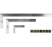Escuadra de carpintero con nivel de burbuja (90°, 150 mm/400 mm/700 mm)