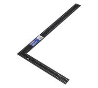 Escuadra de Carpintero Faithfull para Vigas de Techo - Escuadra de Carpintero de Acero Resistente con Marcas Métricas e Imperiales, Tabla de Conversión y Orificio para Colgar - 600 x 400 mm (24 x 16”)