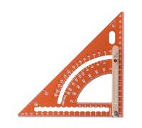 Escuadra de marco - Regla triangular de medición con ángulo ajustable para colocación | Portor de Escuadra de Carpintero | Para Artesanos Amateur Mujeres Constructores