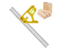 Escuadra de Montaje - Regla Ajustable Para Carpintería,Instrumento Multifuncional De Carpintería Y Montaje Para Reformas, Instalación De Puertas, Ventanas Y Alicatado