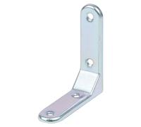 Escuadra de silla (L x An: 75 x 75 mm, Acero, Zincado, Espesor: 20 mm)