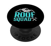 Escuadra De Tejados Techadores Empleo Techo Techador PopSockets PopGrip Adhesivo