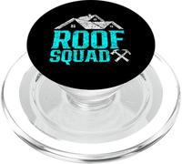 Escuadra De Tejados Techadores Empleo Techo Techador PopSockets PopGrip para MagSafe
