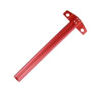 Escuadra en T - Escuadra en T de 400 mm, confiabilidad asegurada | Regla de línea de marcado de trazador de carpintería con escala clara, ayuda de dibujo de líneas de precisión para gabinetes, estante