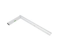 Escuadra - escuadra de aluminio de 400 mm con nivel. Ideal para trabajos de precisión, ligera y duradera, adecuada para uso profesional y doméstico.