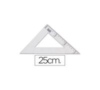 Cuadrado 25 cm Plástico Transparente