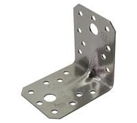 Escuadra para cargas pesadas (105 x 90 x 105 mm, Acero inoxidable, 1 ud.)