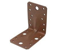 Escuadra para cargas pesadas Duravis® (L x An x Al: 90 x 90 x 65 mm, Marrón óxido)