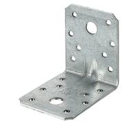 Escuadra para cargas pesadas (L x An x Al: 70 x 70 x 55 mm, Acero, Zincado, 12 ud.)
