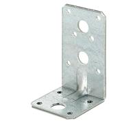 Escuadra para cargas pesadas (L x An x Al: 90 x 50 x 50 mm, Acero, Zincado)