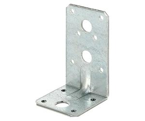 Escuadra para cargas pesadas (L x An x Al: 90 x 50 x 50 mm, Acero, Zincado)