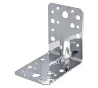 Escuadra para cargas pesadas (L x An x Al: 90 x 90 x 65 mm, Acero inoxidable)