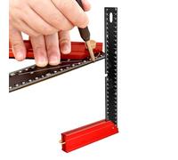 Escuadra para carpintería, regla métrica imperial de precisión de 12 pulgadas, cuadrado de encuadre multifuncional, para redactar, medir, carpintería, construcción, yeso, metal, industria artesanal