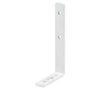 Escuadra para cortinas (L x An: 180 x 62 mm, Blanco)